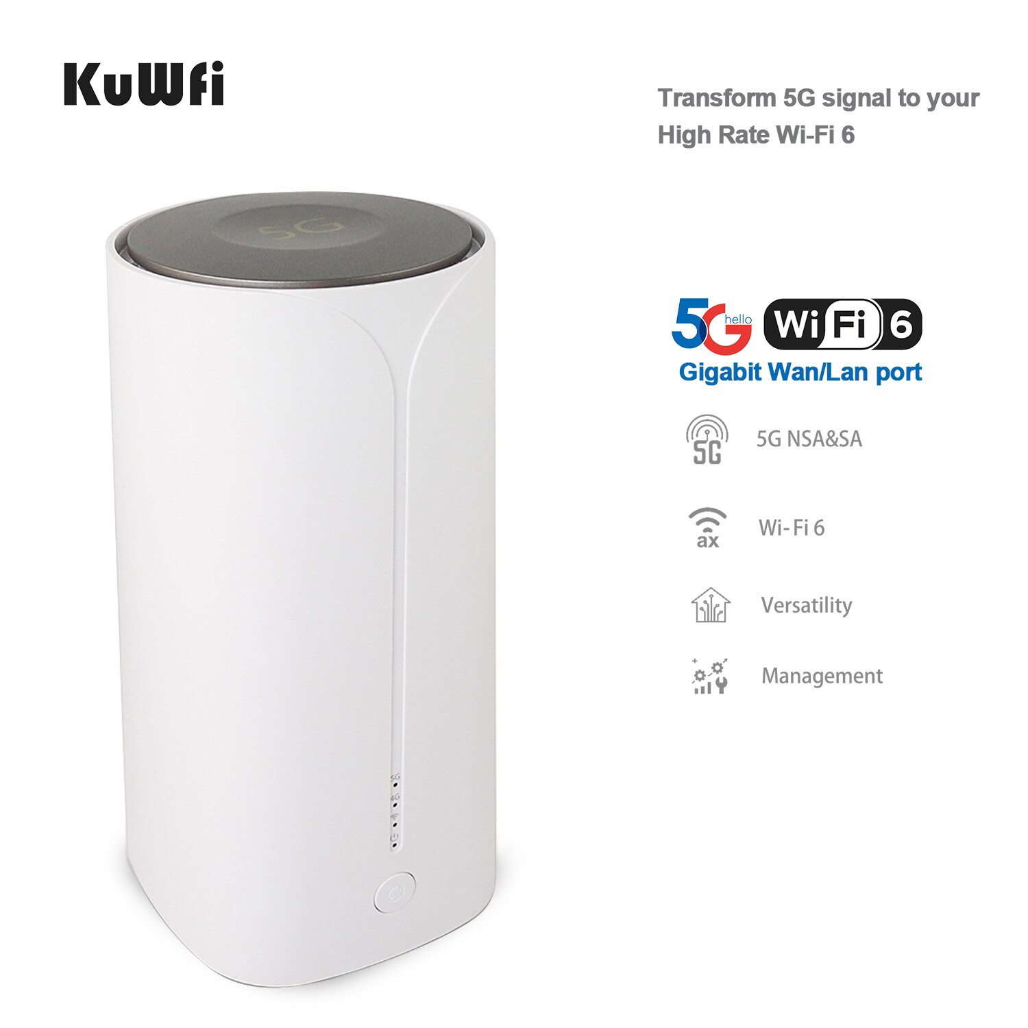 KuWFi 5G  1200Mbs WiFi6 VPN ޽  ܺ ..